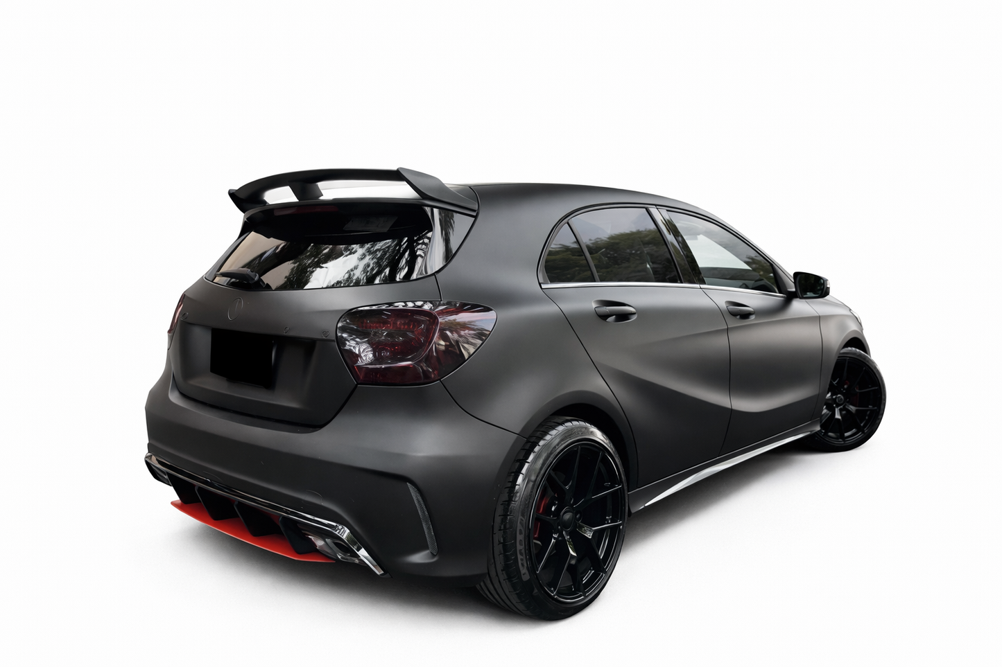 💕ART.8390 DIFFUSORI Mercedes classe A W176 A45 AMG 2013-2018 nero lucido 💕