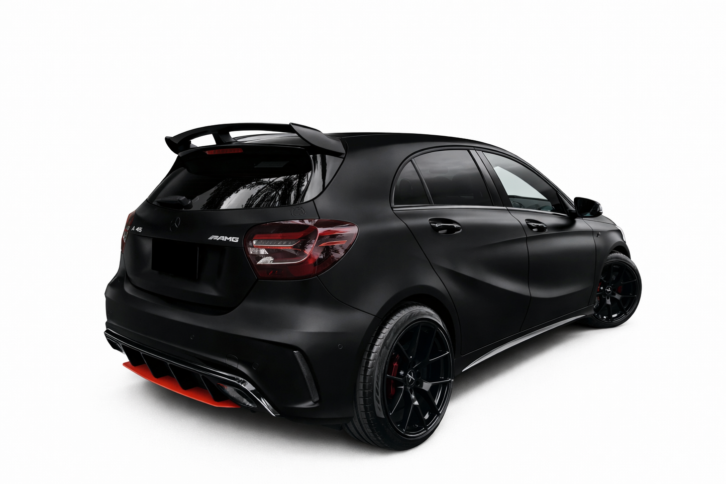 💕ART.8391 Diffusori+Terminali  Mercedes W176 AMG  2013 -2018 nero lucido 💕
