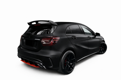 💕ART.8391 Diffusori+Terminali  Mercedes W176 AMG  2013 -2018 nero lucido 💕