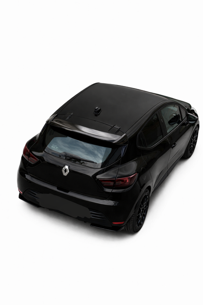 💕ART. 0652 SPOILER RENAULT CLIO 4 IV 2012-2019 LOOK SPORT NERO LUCIDO💕