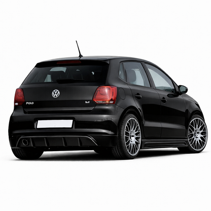 💕ART. 0045 DIFFUSORE VW  POLO 6R 2009-2014 NERO LUCIDO💕