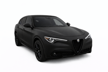 💕ART. 0873 SPLITTER ALFA ROMEO STELVIO 2016+ NERO OPACO💕