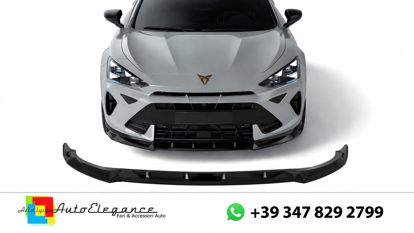 💕SPLITTER ANTERIORE CUPRA Formentor Facelift (2024+) Nero Lucido💕