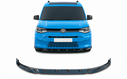 💕 Splitter Anteriore Volkswagen VW Caddy Mk5 2020+ Nero Lucido ABS 💕