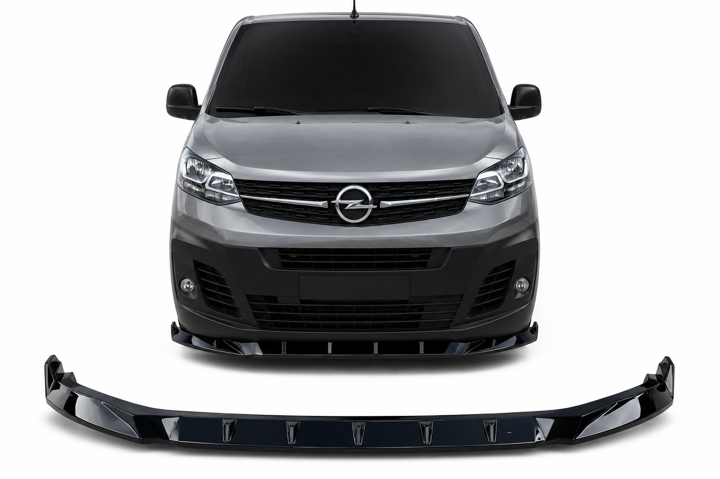 💕 Splitter Anteriore Adatto per Fiat Scudo 507 2022-2024 Nero Lucido 💕