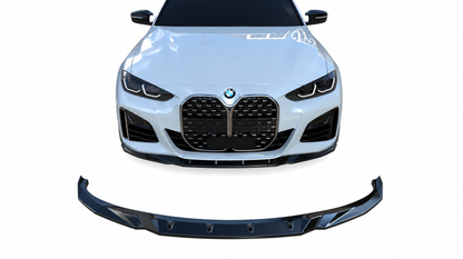 💕 Splitter Anteriore Adatto per BMW Serie 4 G26 M-Pack 2021+ Nero Lucido 💕