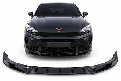 💕 Splitter Anteriore Adatto per CUPRA Formentor V2 2024+ Nero Lucido 💕