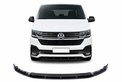💕Splitter Anteriore Adatto per VW Transporter T6.1 2019-2021 Nero Lucido💕