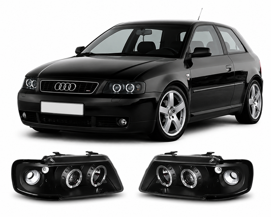 💕 FARI ANTERIORI ANGEL EYES Adatto per AUDI A3 8L (96-2000) 💕