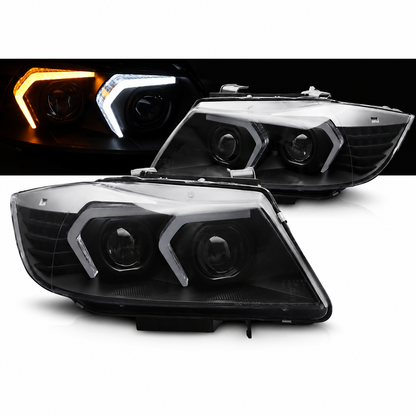 SPLITTER SUITABLE FOR VW GOLF 8 GTI GTD RLINE LOOK GLOSSY BLACK SPORTY DESIGN 
