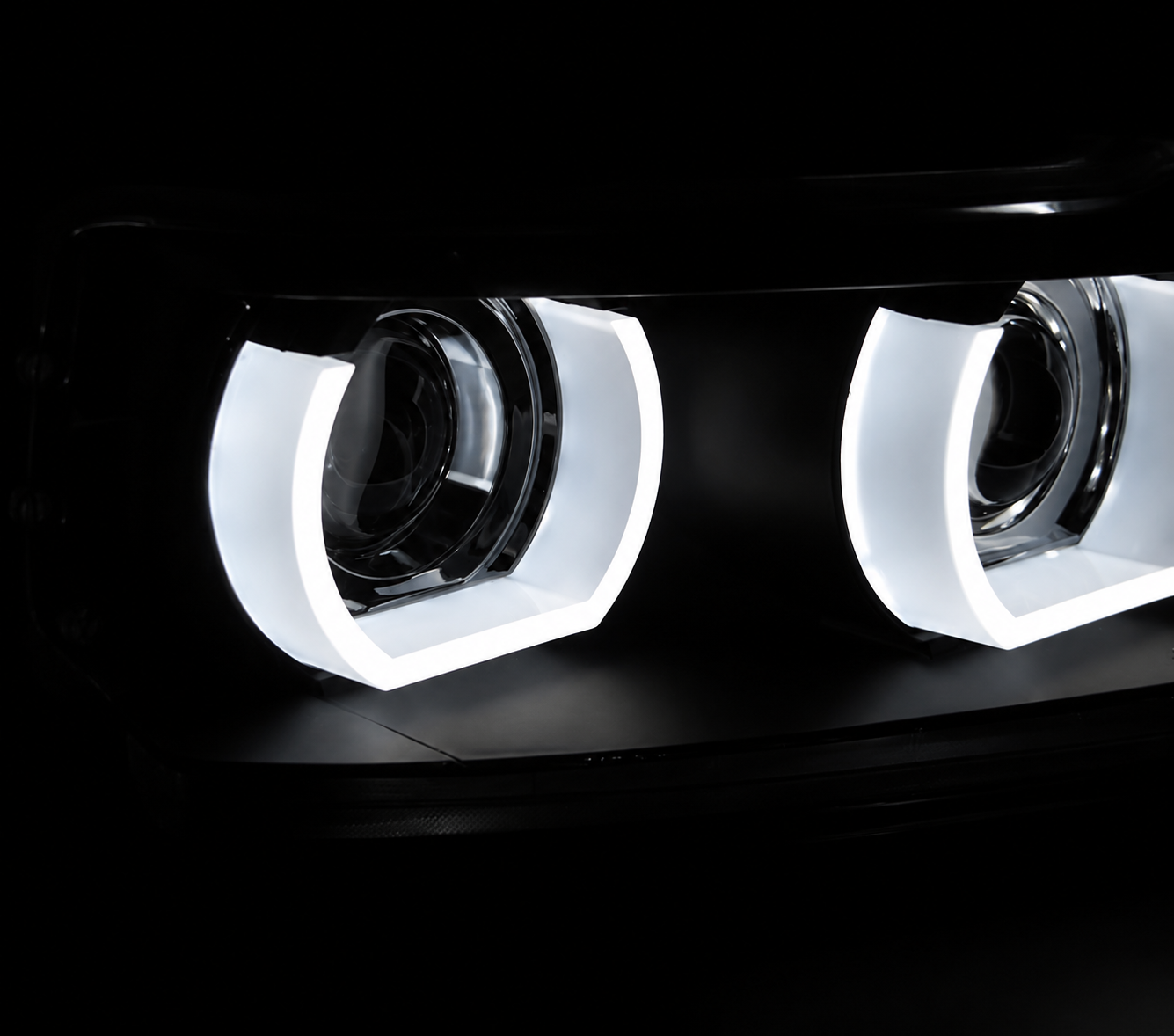 💕 Fari Anteriori Adatto per BMW E90 E91 09-11 Xenon LED DRL AFS Neri 💕