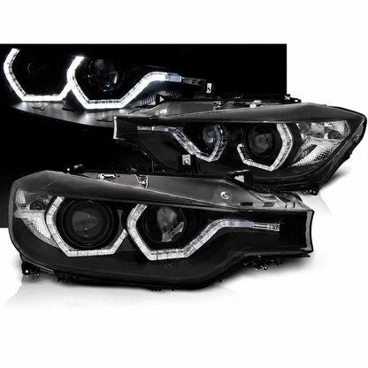 SPLITTER SUITABLE FOR VW GOLF 8 GTI GTD RLINE LOOK GLOSSY BLACK SPORTY DESIGN 
