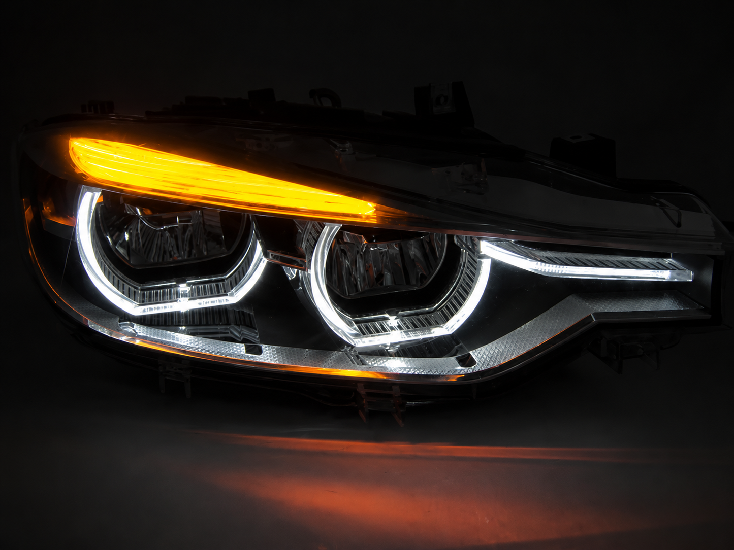 💕 Fari Anteriori Adatto per BMW F30 F31 LCI 15-18 Full LED DRL 💕