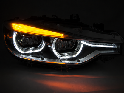 💕 Fari Anteriori Adatto per BMW F30 F31 LCI 15-18 Full LED DRL 💕