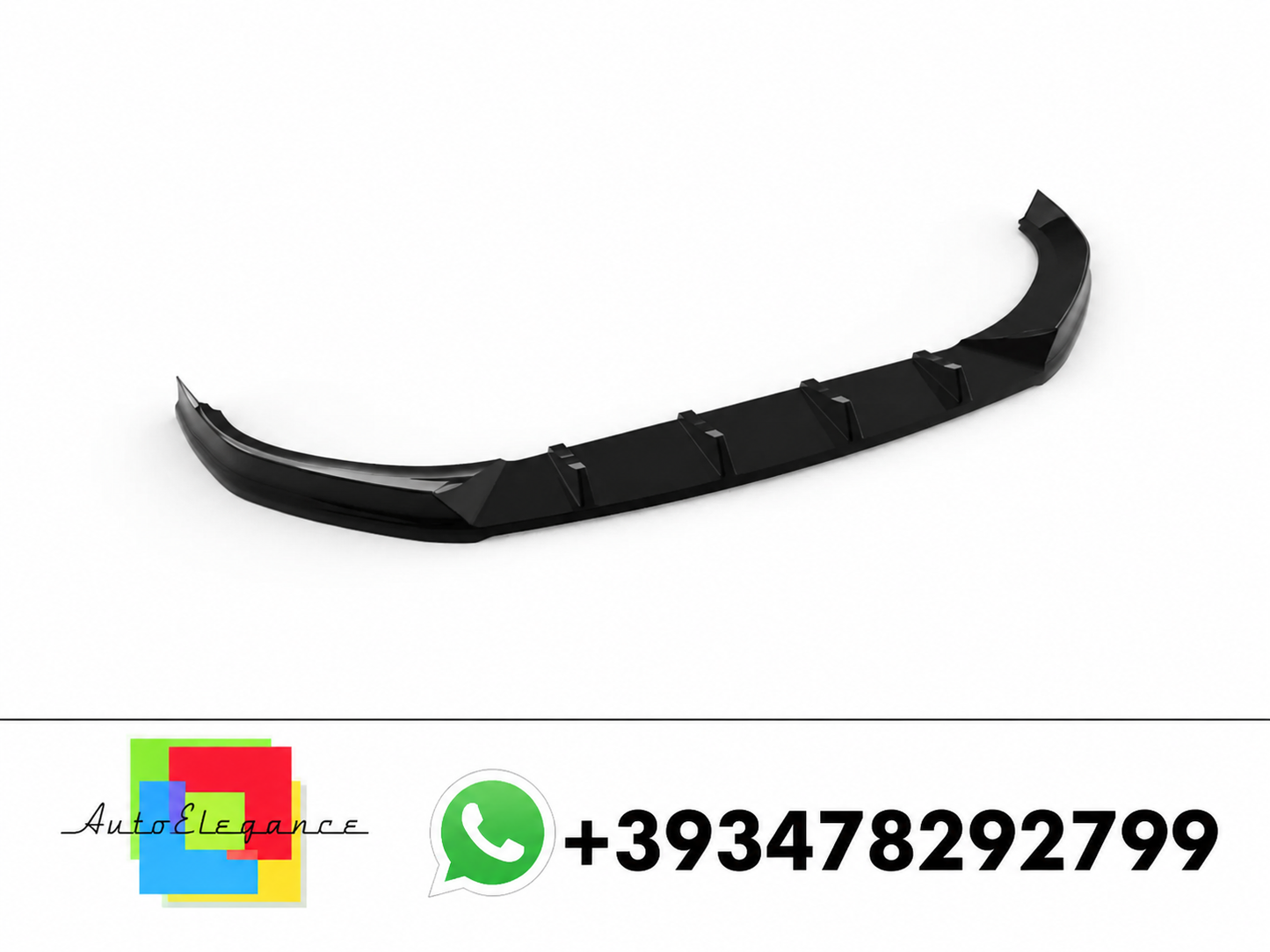 💕Splitter ANTERIORE Ford Tourneo Connect Active Mk3 Nero LUCIDO💕