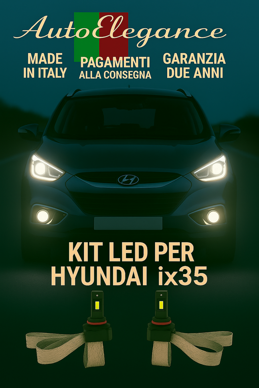 🔥 KIT LED H7 6000K Abbaglianti per HYUNDAI IX35 | Bianco CANBUS🔥