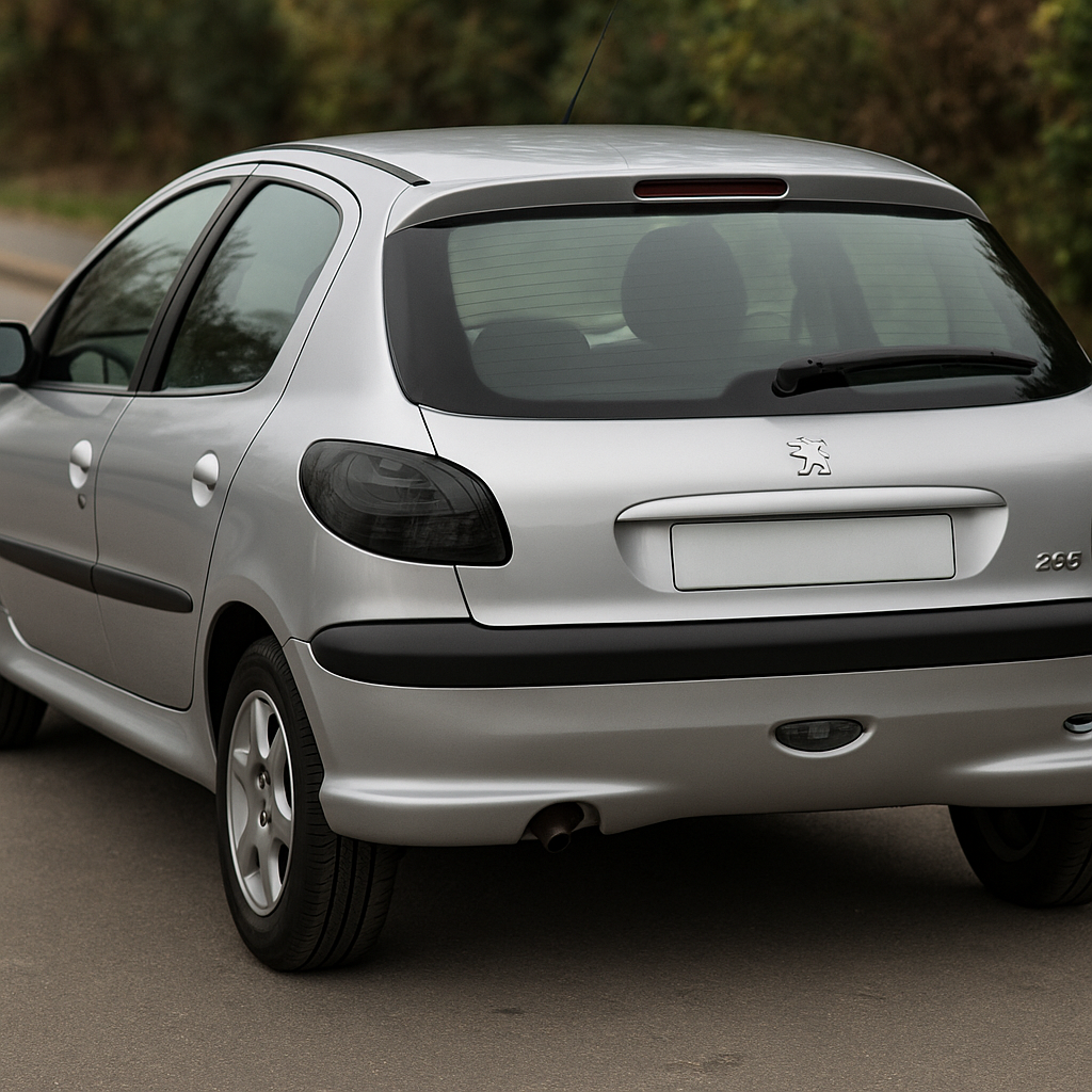 😎FARI POSTERIORI BARRA LED FUMÉ ADATTO PER PEUGEOT 206😎