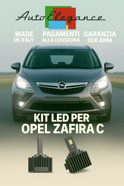 💕 KIT LED D1S 6000K Bianco Opel Zafira C Tourer Solo Fari Anabbaglianti 💕