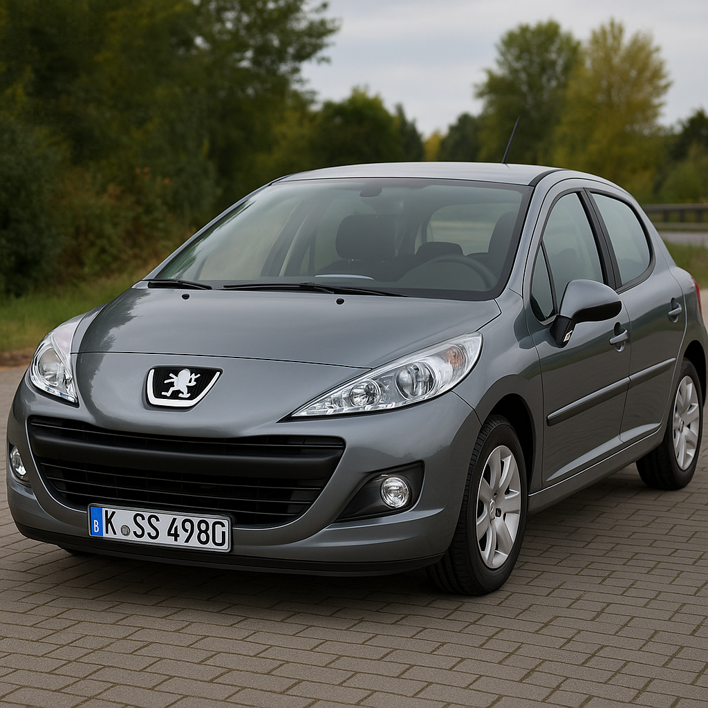 😎FARI ANTERIORI DAYLIGHT CHROME PER PEUGEOT 207😎