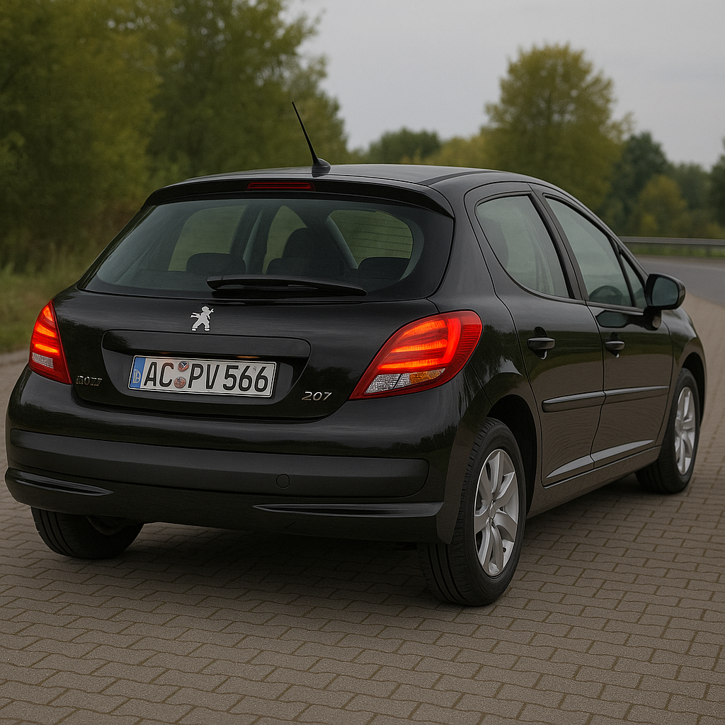 😎FARI POSTERIORI BARRA LED ROSSO BIANCO ADATTO PER PEUGEOT 207😎