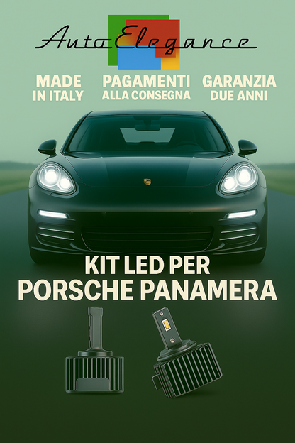 💕 KIT LED D1S 6000K Porsche Panamera Solo Fari Anabbaglianti | Bianco 💕