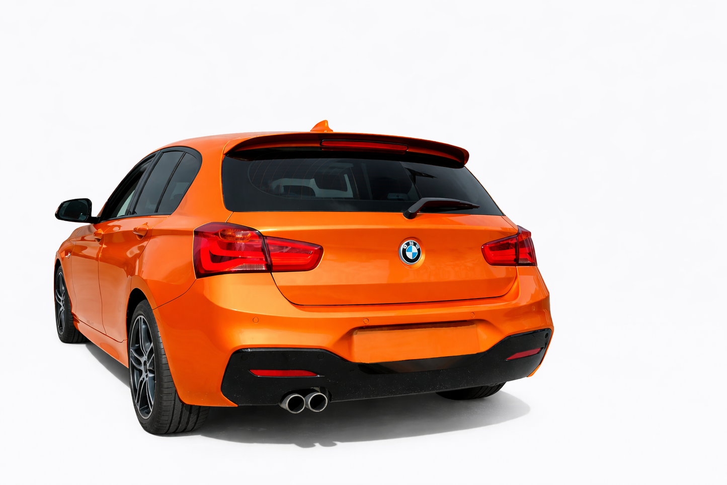 ART. 0599 SPOILER BMW SERIE 1 F20 F21 2011-2019 NERO LUCIDO