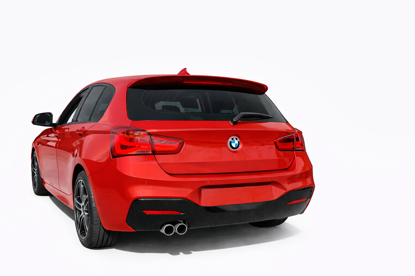 ART. 0599 SPOILER BMW SERIE 1 F20 F21 2011-2019 NERO LUCIDO