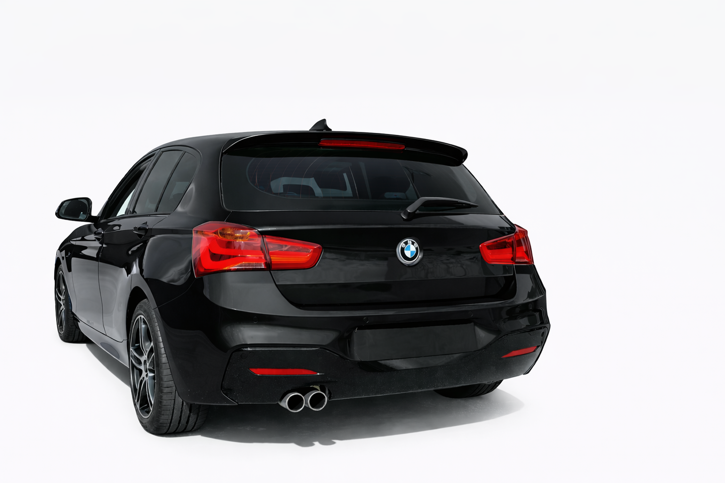 ART. 0599 SPOILER BMW SERIE 1 F20 F21 2011-2019 NERO LUCIDO