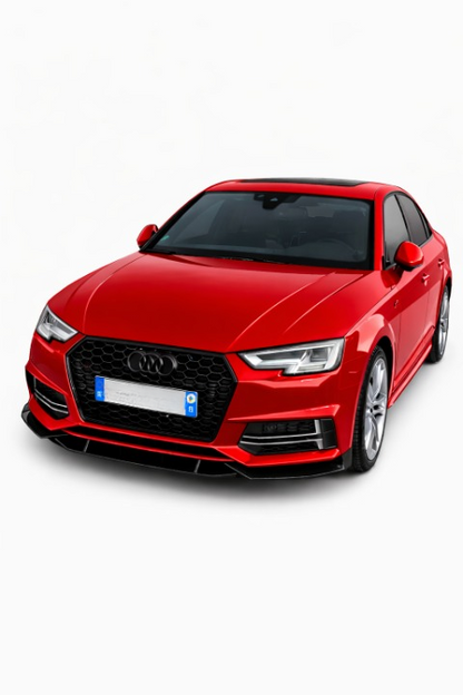 💕ART. 0197 GRIGLIA AUDI A4 B9 2015-2019 LOOK RS4 NERO LUCIDO💕
