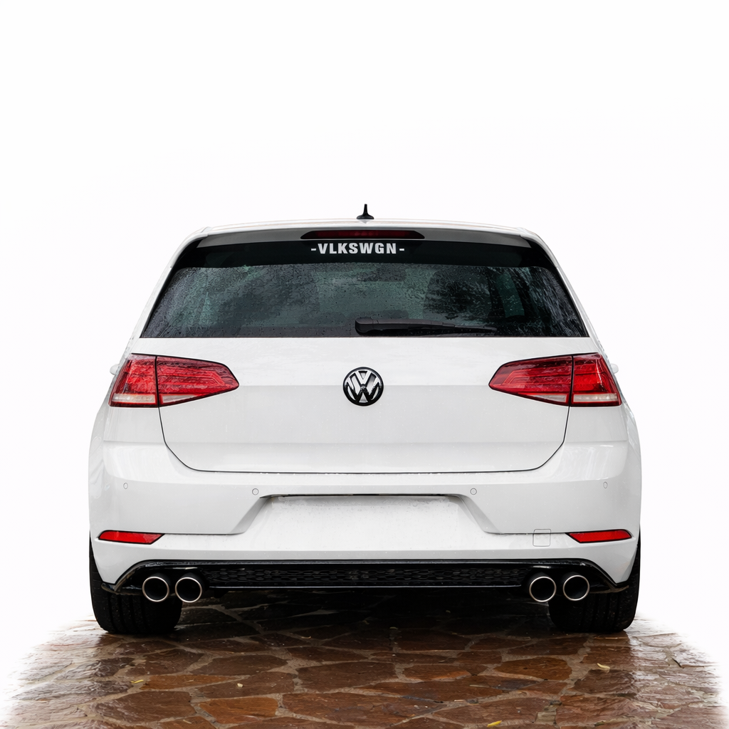 💕ART.0348  DIFFUSORE VW GOLF 7.5 2+2 NERO LUCIDO  💕