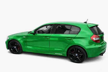 💕ART.0404  SPOILER BMW SERIE 1 E87 E81 2004-2011 NERO LUCIDO💕
