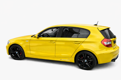 💕ART.0404  SPOILER BMW SERIE 1 E87 E81 2004-2011 NERO LUCIDO💕