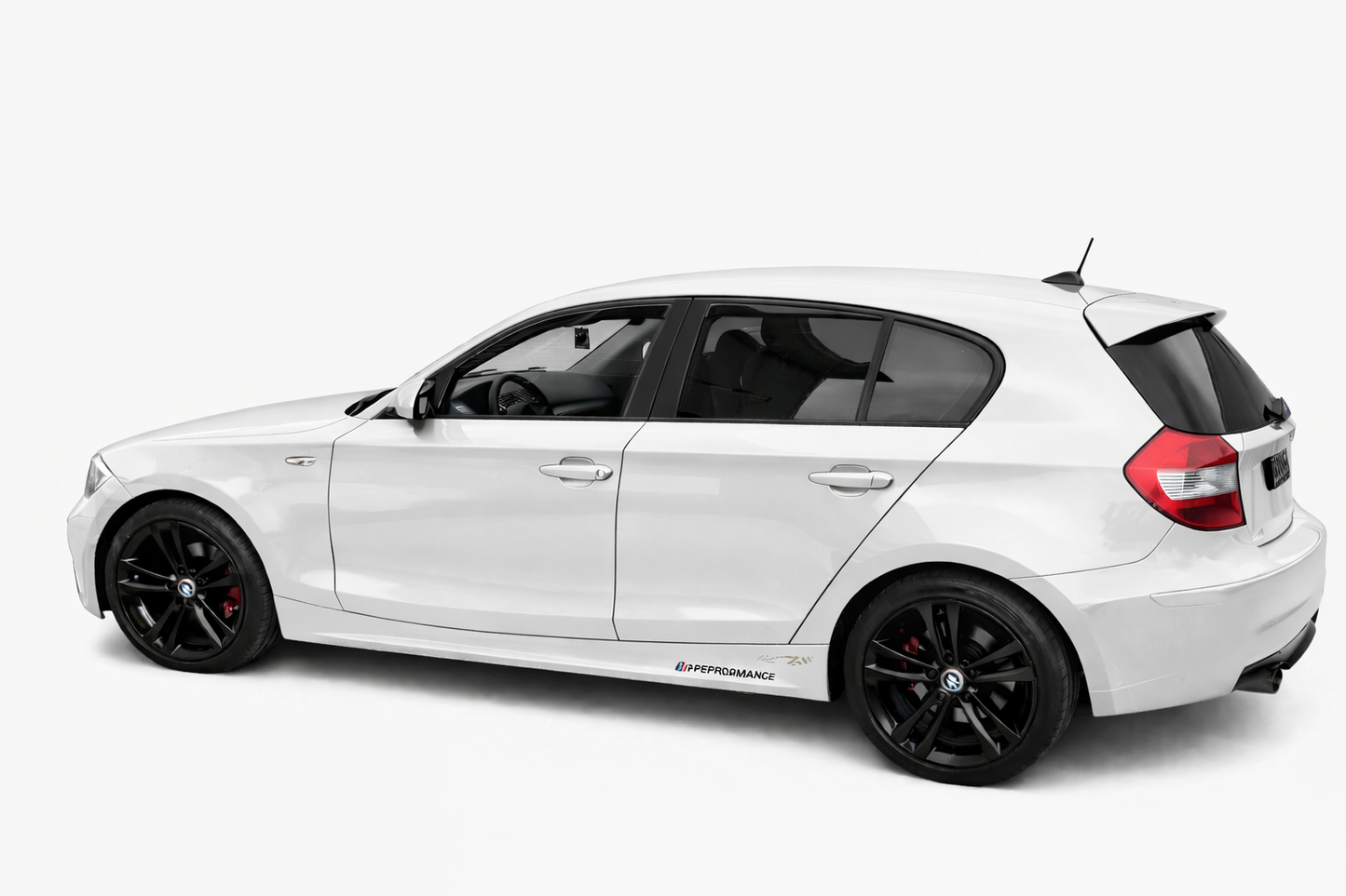 💕ART.0404  SPOILER BMW SERIE 1 E87 E81 2004-2011 NERO LUCIDO💕