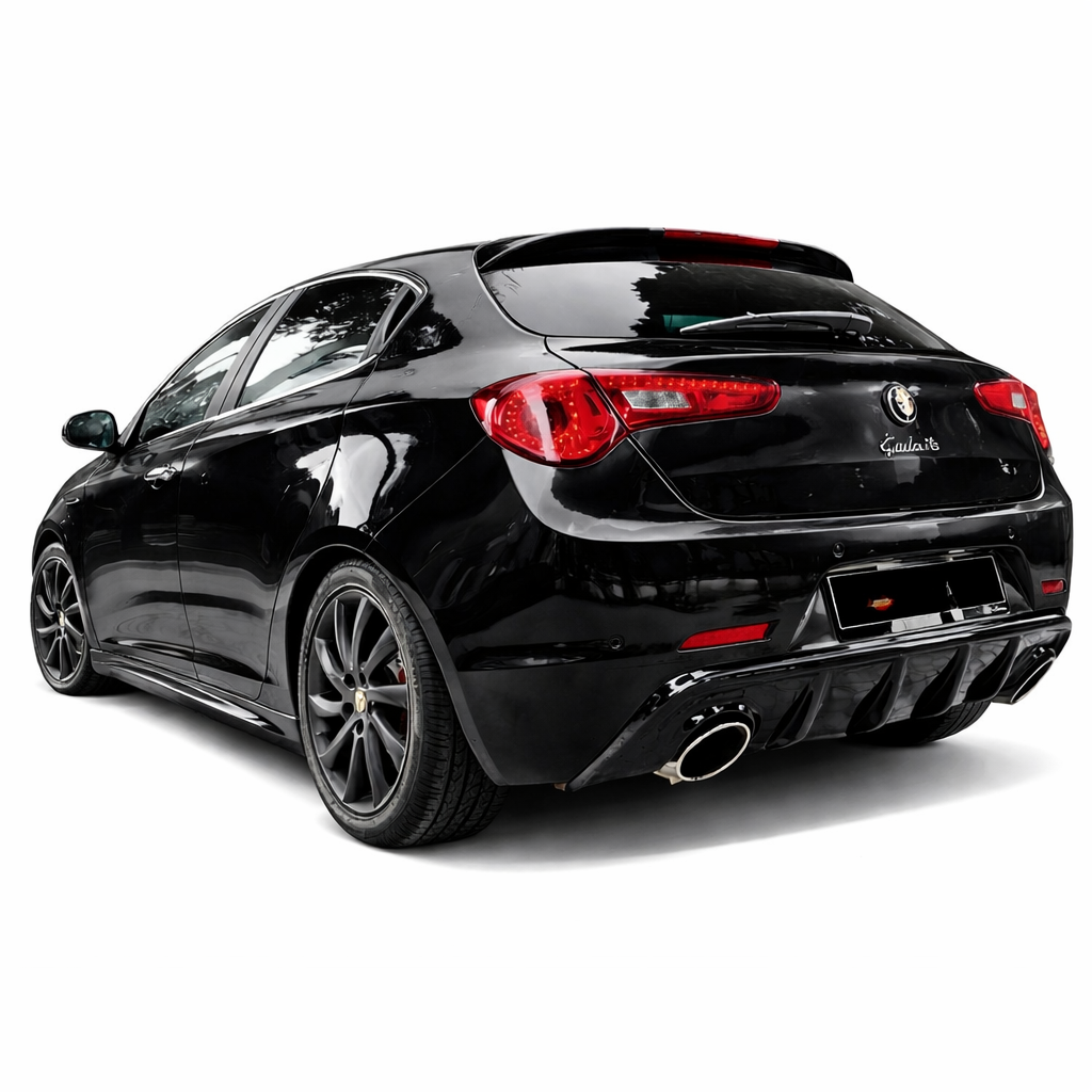 💕ART. 0061 DIFFUSORE ALFA  ROMEO GIULIETTA 1+1 NERO LUCIDO💕