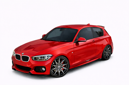 💕ART. 0034  SOTTO MINIGONNE BMW SERIE 1 F20 F21  190CM NERO LUCIDO💕