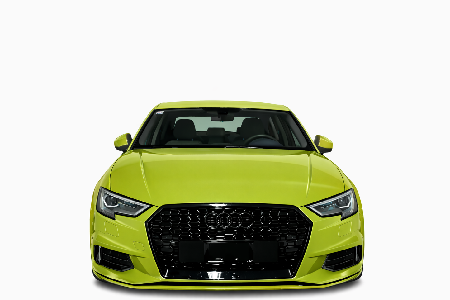 💕ART. 0033 GRIGLIA AUDI A3 8V 2017-2020 LOOK RS3 NERO LUCIDO💕