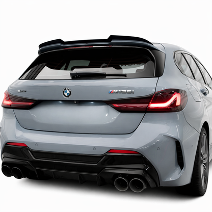 💕ART.8724 SPOILER BMW F40 M135i / 128ti / M-Pack F40 2019-2024 NERO  LUCIDO💕