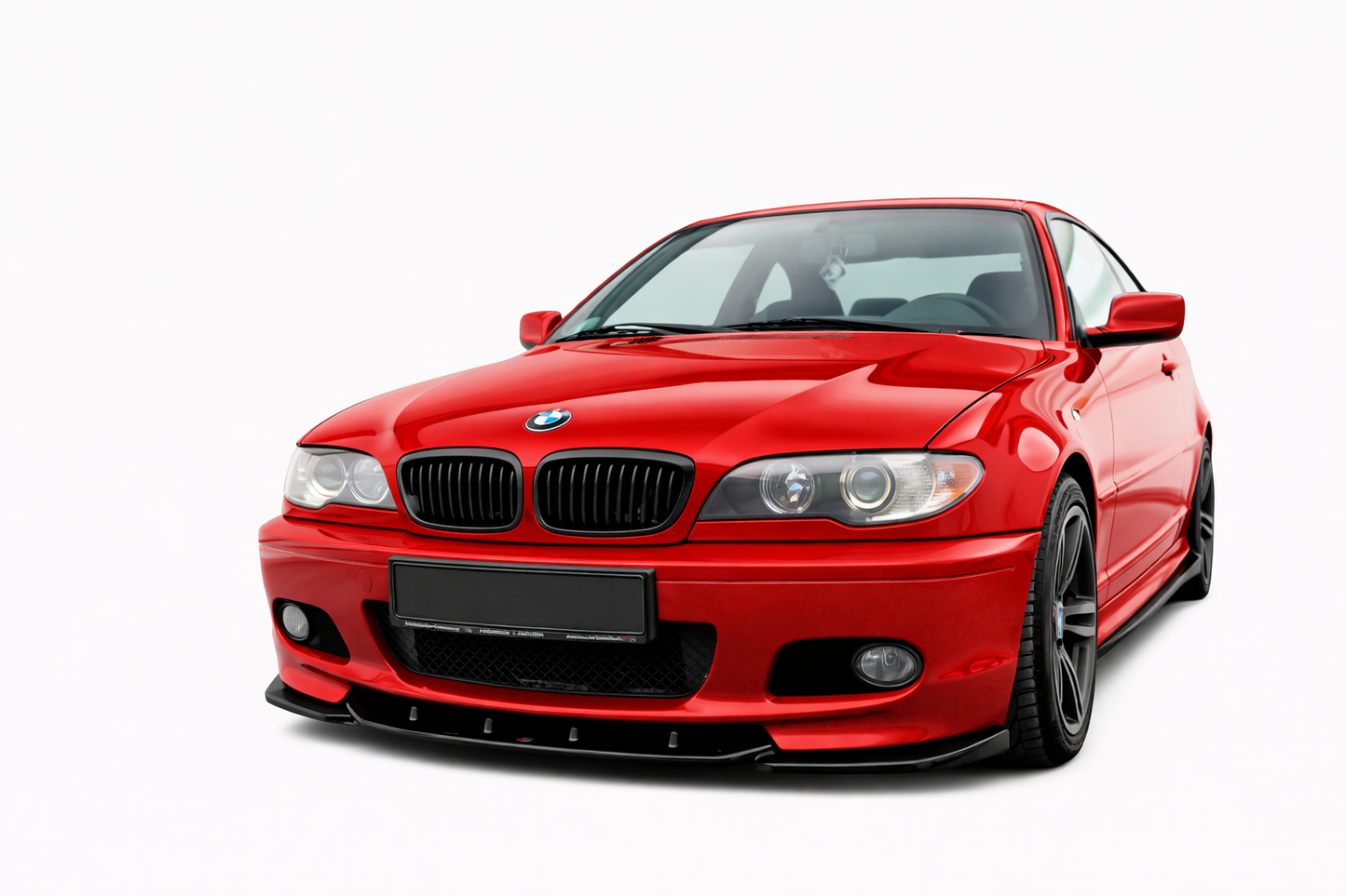 💕ART.3439 Splitter BMW 3 Series E46 / 2001 - 2006 NERO  LUCIDO💕