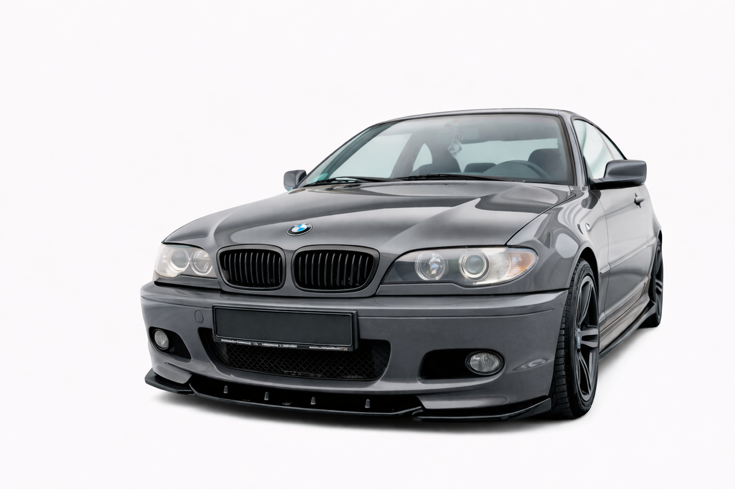 💕ART.3439 Splitter BMW 3 Series E46 / 2001 - 2006 NERO  LUCIDO💕