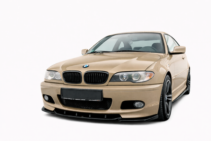 💕ART.3439 Splitter BMW 3 Series E46 / 2001 - 2006 NERO  LUCIDO💕