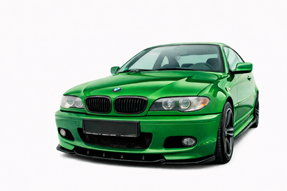 💕ART.3439 Splitter BMW 3 Series E46 / 2001 - 2006 NERO  LUCIDO💕