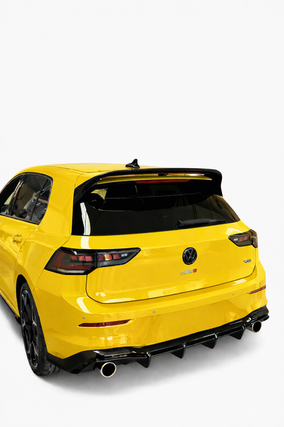 💕ART.1908 DIFFUSORE VW GOLF 8+8.5 GTI 20+ GTI RLINE GTE NERO LUCIDO💕
