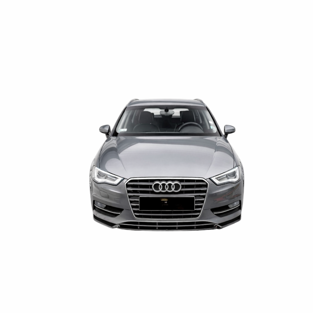 💕ART.8717 SPLITTER AUDI A3 2012-2019 NERO  LUCIDO💕
