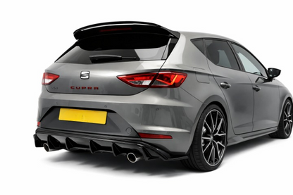 💕ART.8801 DIFFUSORE DEL PARAURTI POSTERIORE  SEAT LEON 5F Cupra 12-16  💕