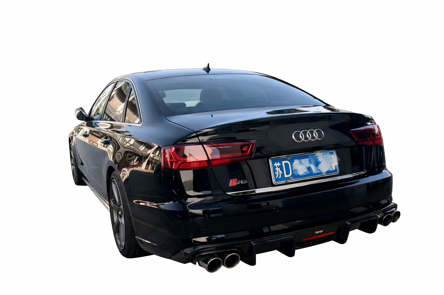 💕ART.8772  DIFFUSORI Audi A6 S6  12-16 CARBON 💕