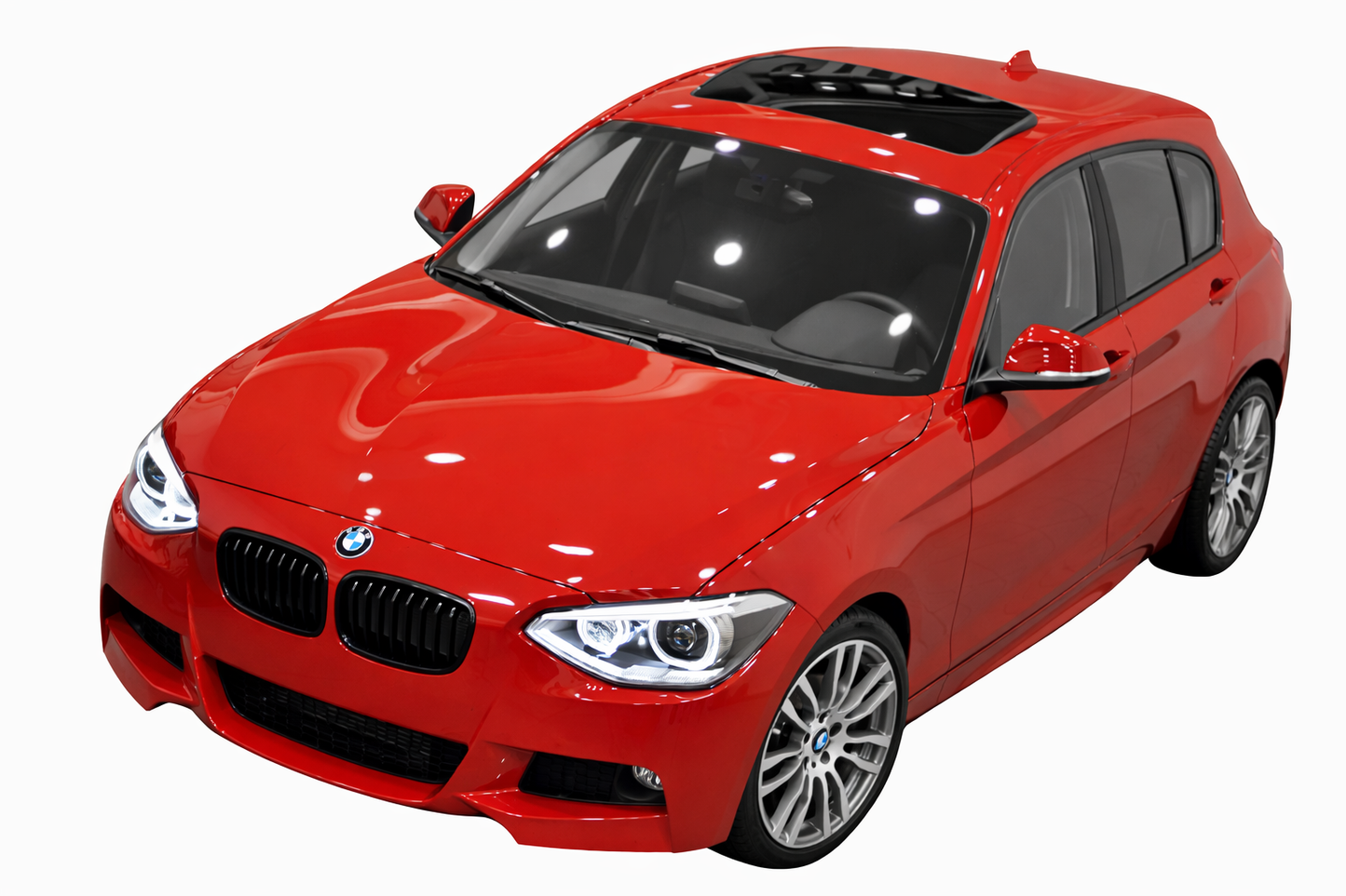 💕ART.8782 PARAURTI  ANTERIORI  BMW Serie 1 F20 F21 (2011-08.2014) M-DESIGN💕
