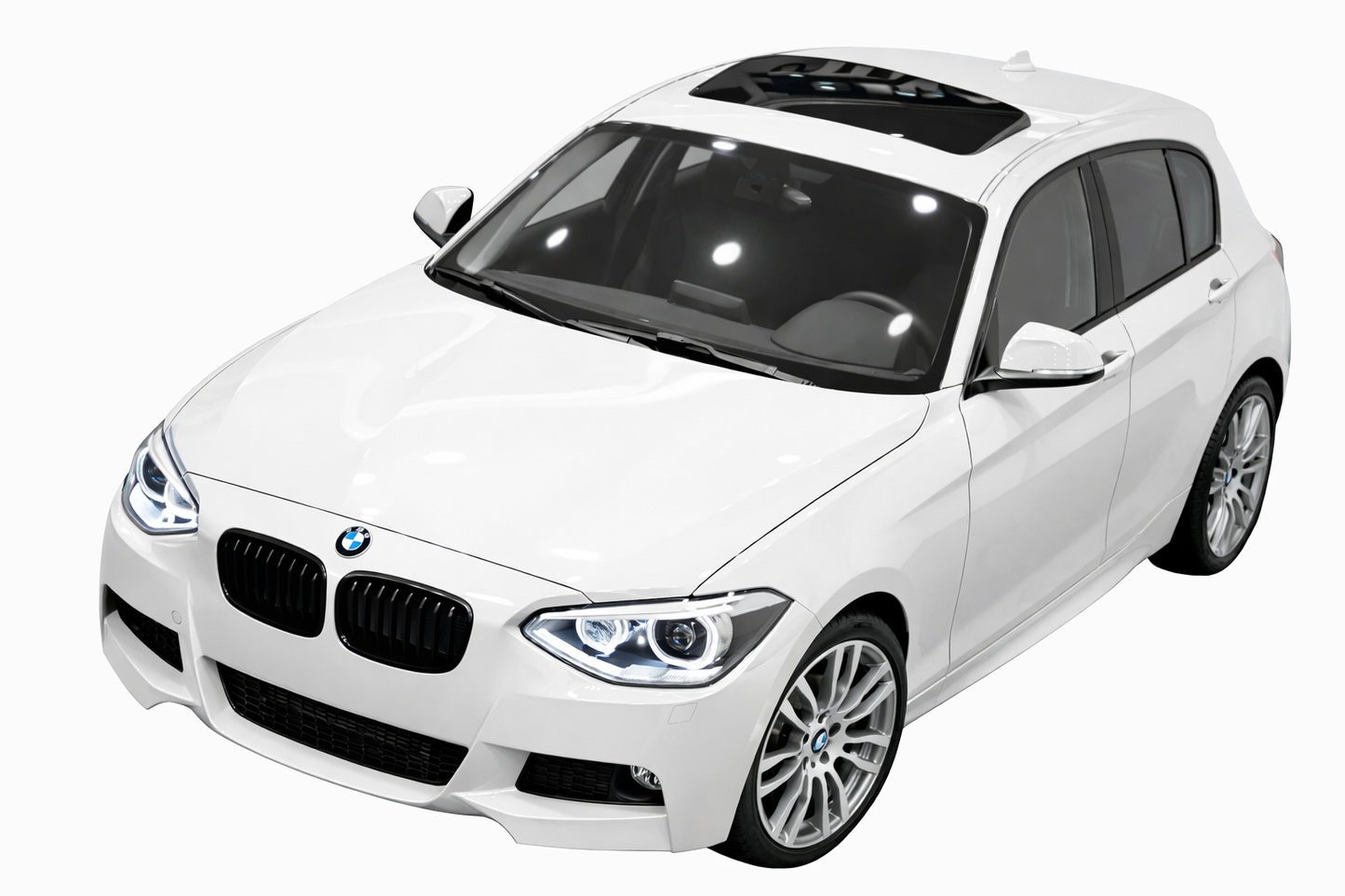 💕ART.8782 PARAURTI  ANTERIORI  BMW Serie 1 F20 F21 (2011-08.2014) M-DESIGN💕