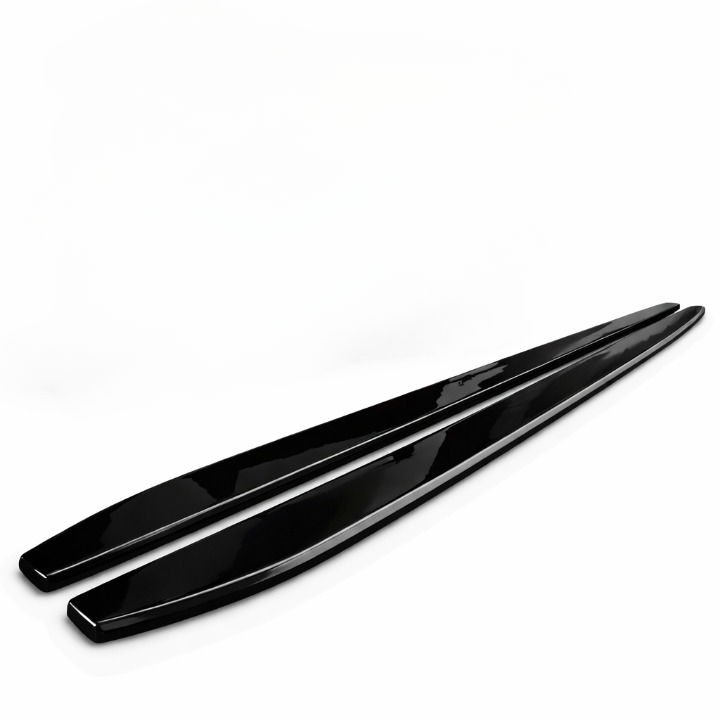 💕ART.0034  SOTTO MINIGONNE DA  BMW SERIE 1 M1 E81 E87  190CM NERO LUCIDO💕