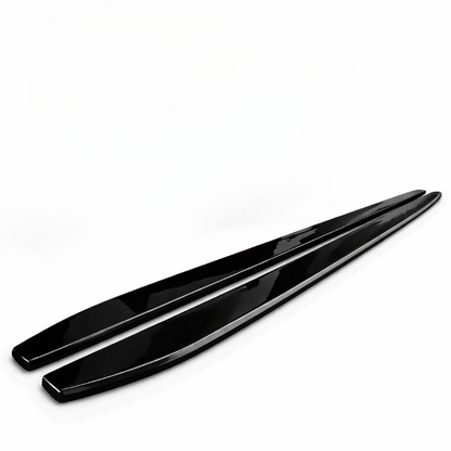 💕ART.0034  SOTTO MINIGONNE DA  BMW SERIE 1 M1 E81 E87  190CM NERO LUCIDO💕