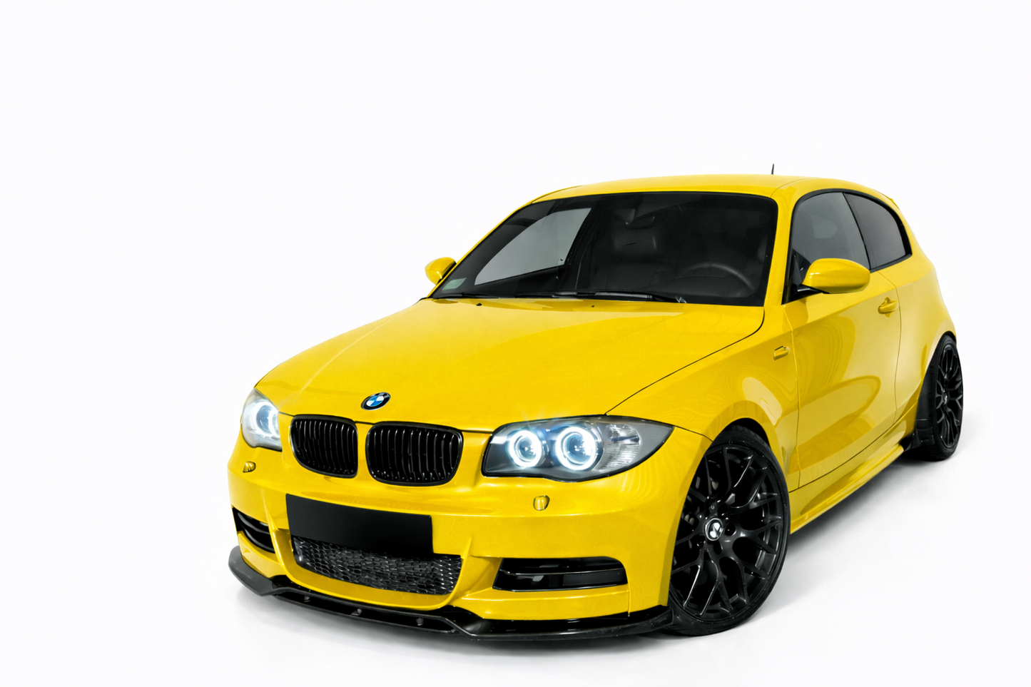 💕ART.0034  SOTTO MINIGONNE DA  BMW SERIE 1 M1 E81 E87  190CM NERO LUCIDO💕